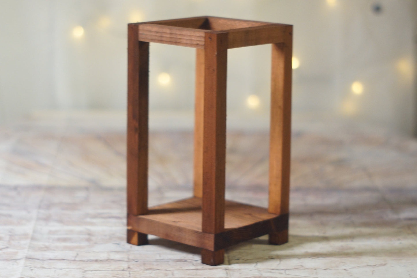 10.5" Open Top Lantern, wedding center pieces for tables-LANTERN-GFT Woodcraft