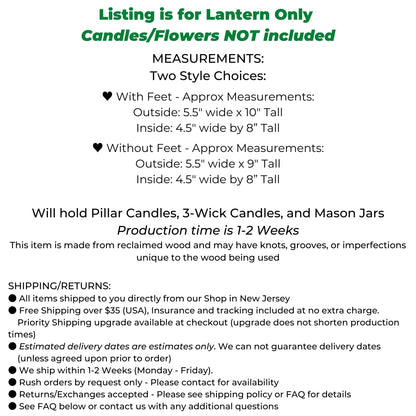 Lot of 10 Lanterns, Bulk Lantern Package, Centerpieces for Weddings-LANTERN-GFT Woodcraft