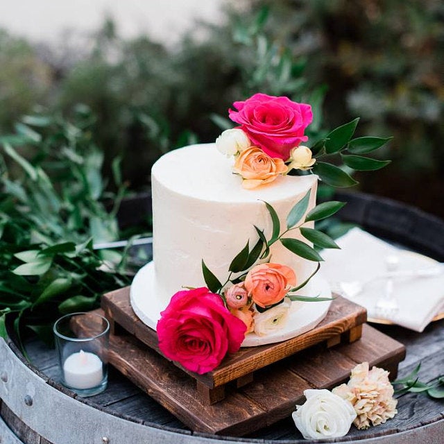 Set of Wood Cake Stands, Rustic Wedding Table Decor-Wedding-GFT Woodcraft