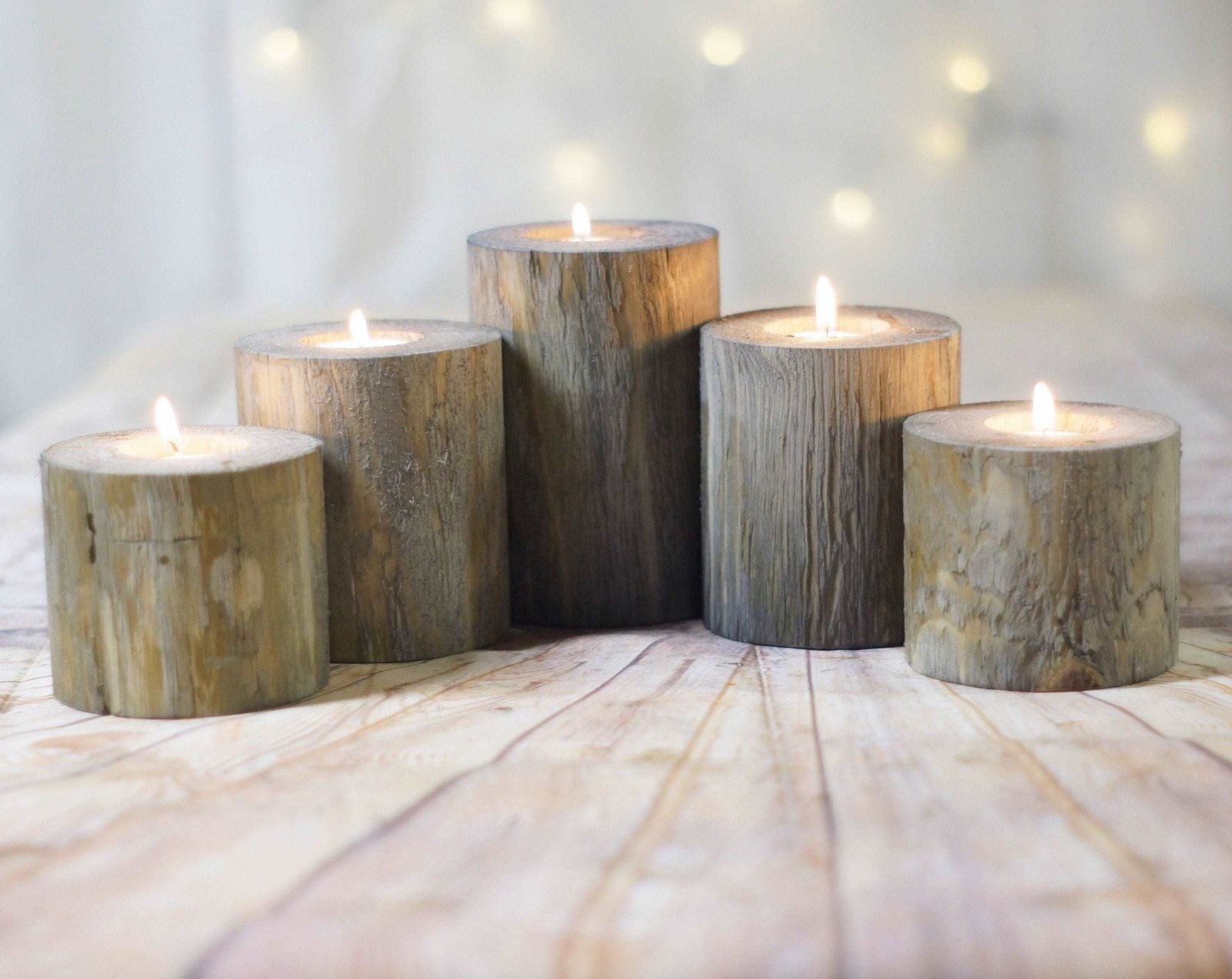 Woodcraft Candle Cups 