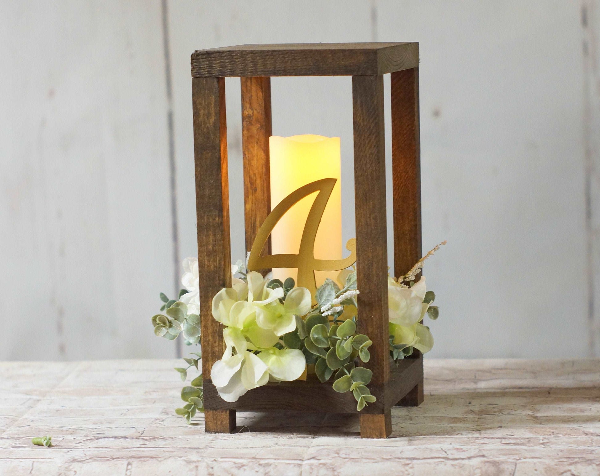 Rustic Wood Centerpieces — Event Masters Decor