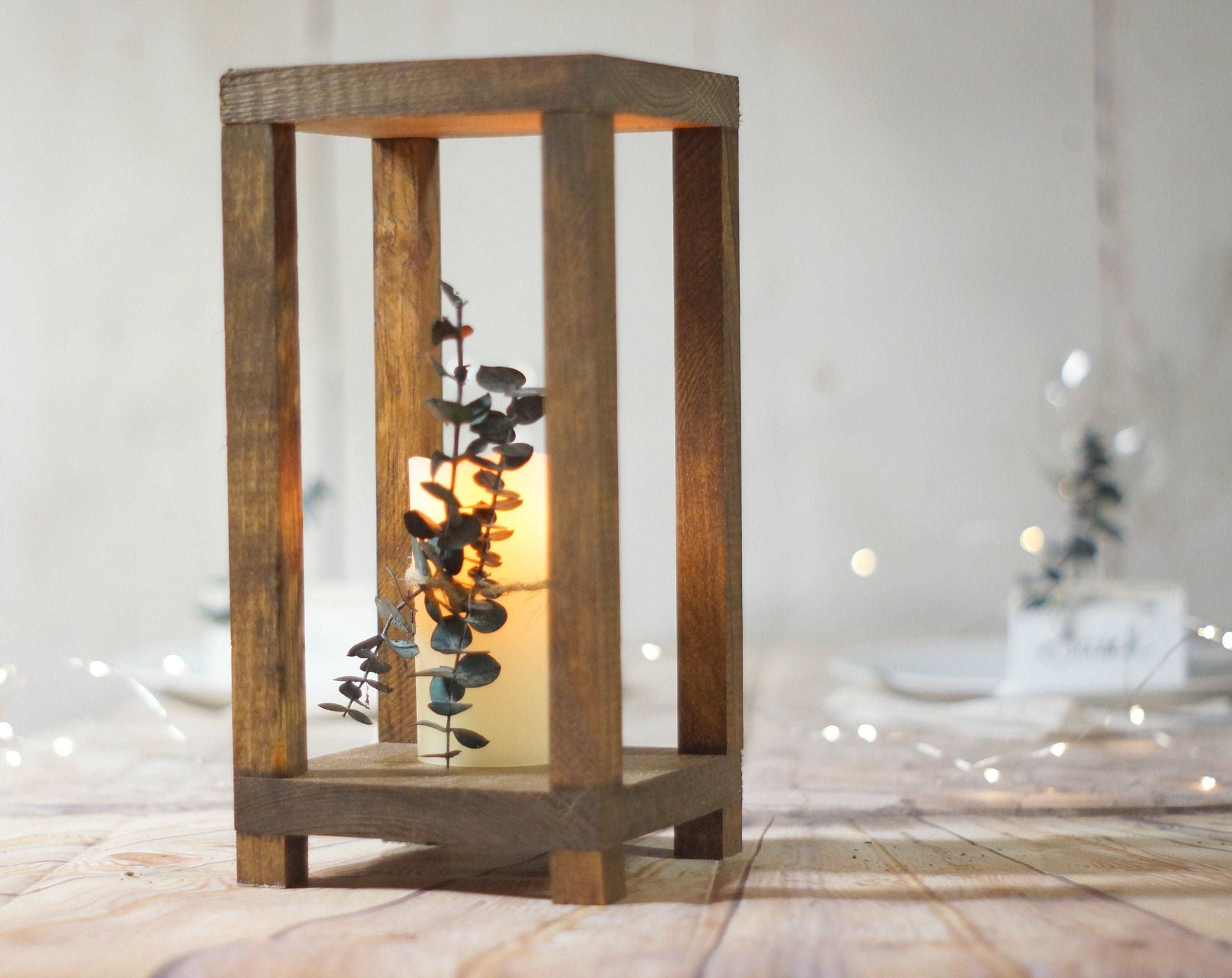 6 Bulk Wedding Lantern Centerpiece-LANTERN-GFT Woodcraft