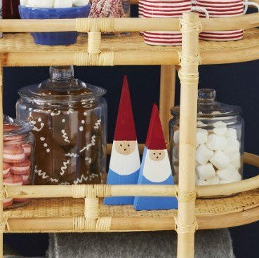 Christmas Gnome Set, Wooden Gnome for Tiered Tray-CHRISTMAS-GFT Woodcraft