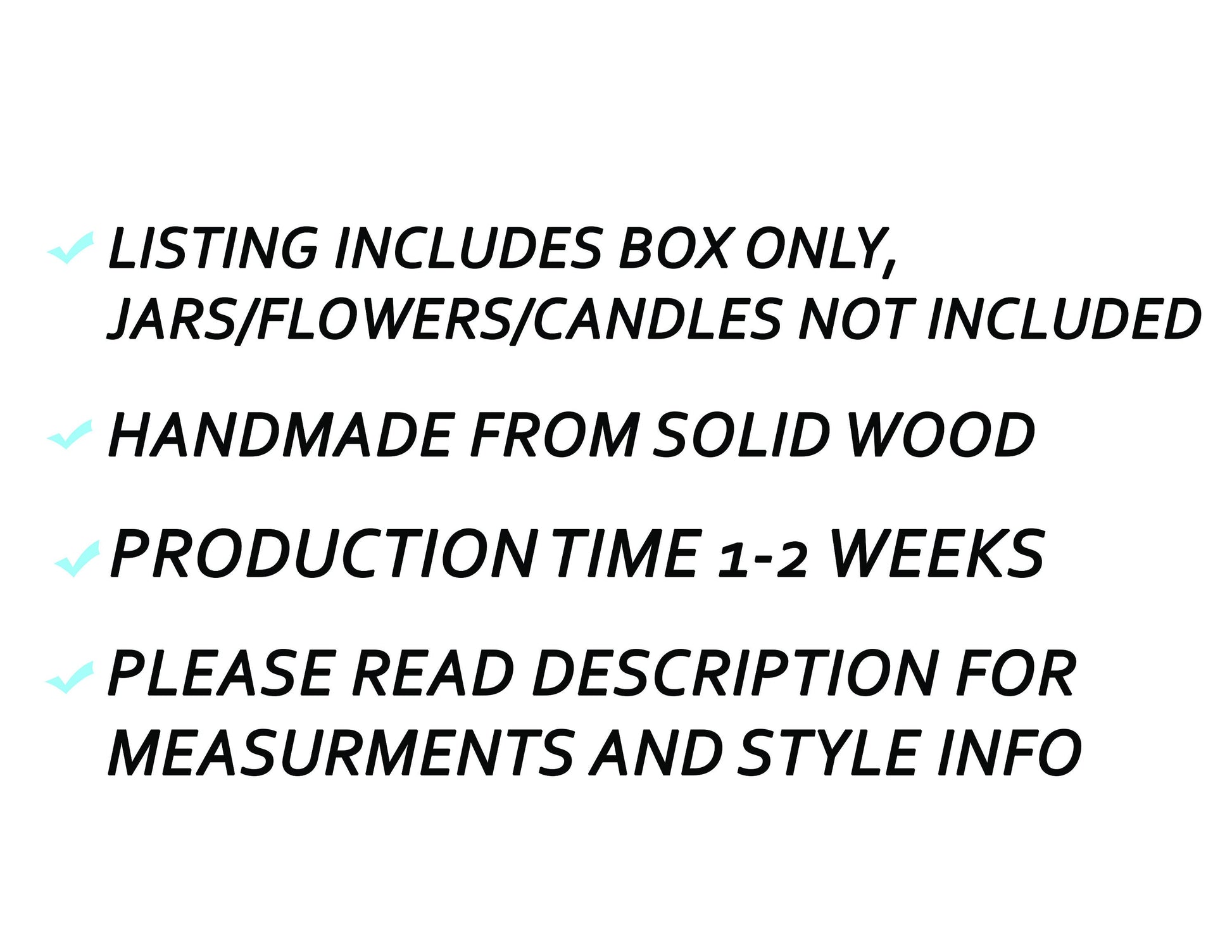 Box Centerpiece Basket, Flower Box, Caddy Gray-HOME DECOR-GFT Woodcraft
