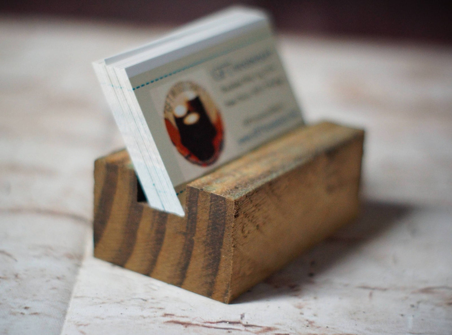 Business Card Holder, Business Gift, Coworker gift-Gifts-GFT Woodcraft