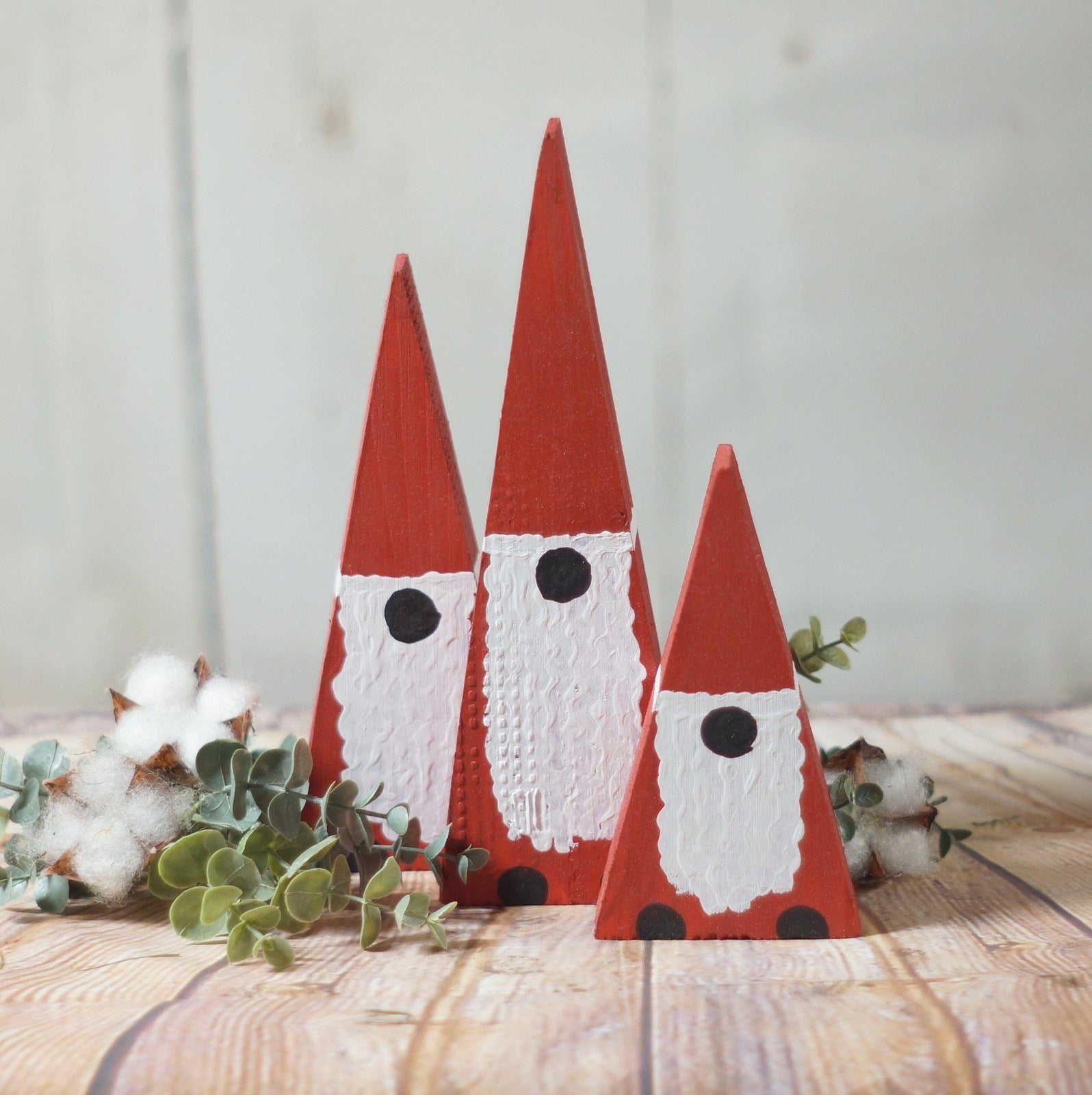 Christmas Santa Gnome Set, Scandinavian Christmas-CHRISTMAS-GFT Woodcraft